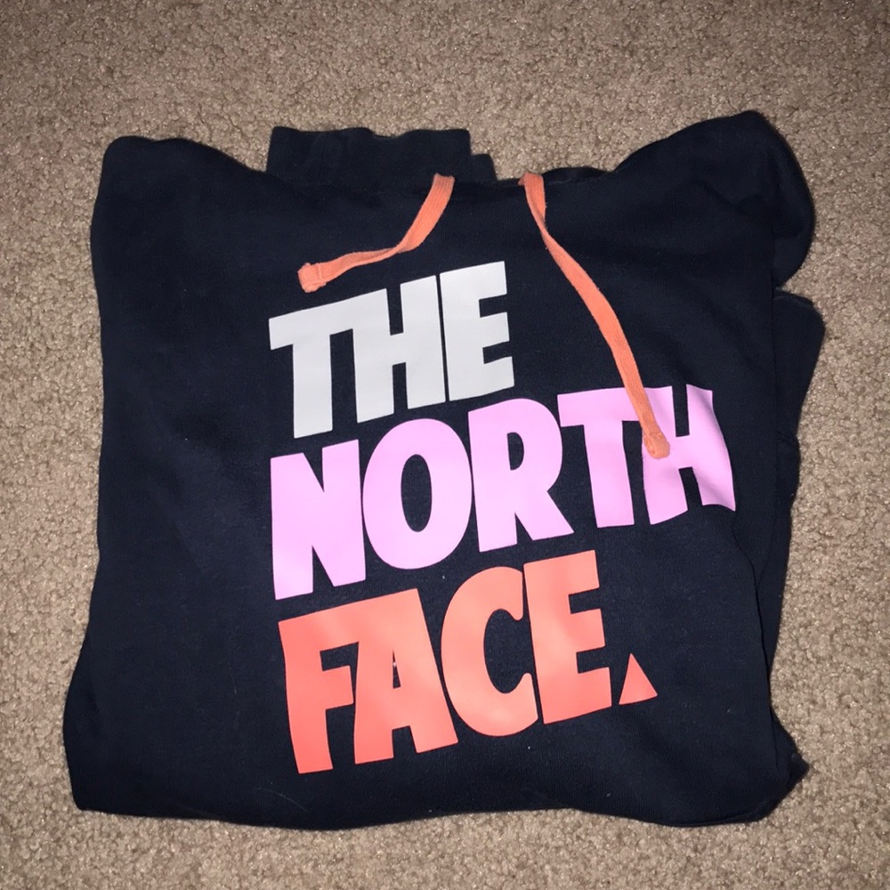 Hooded sweatshirt.